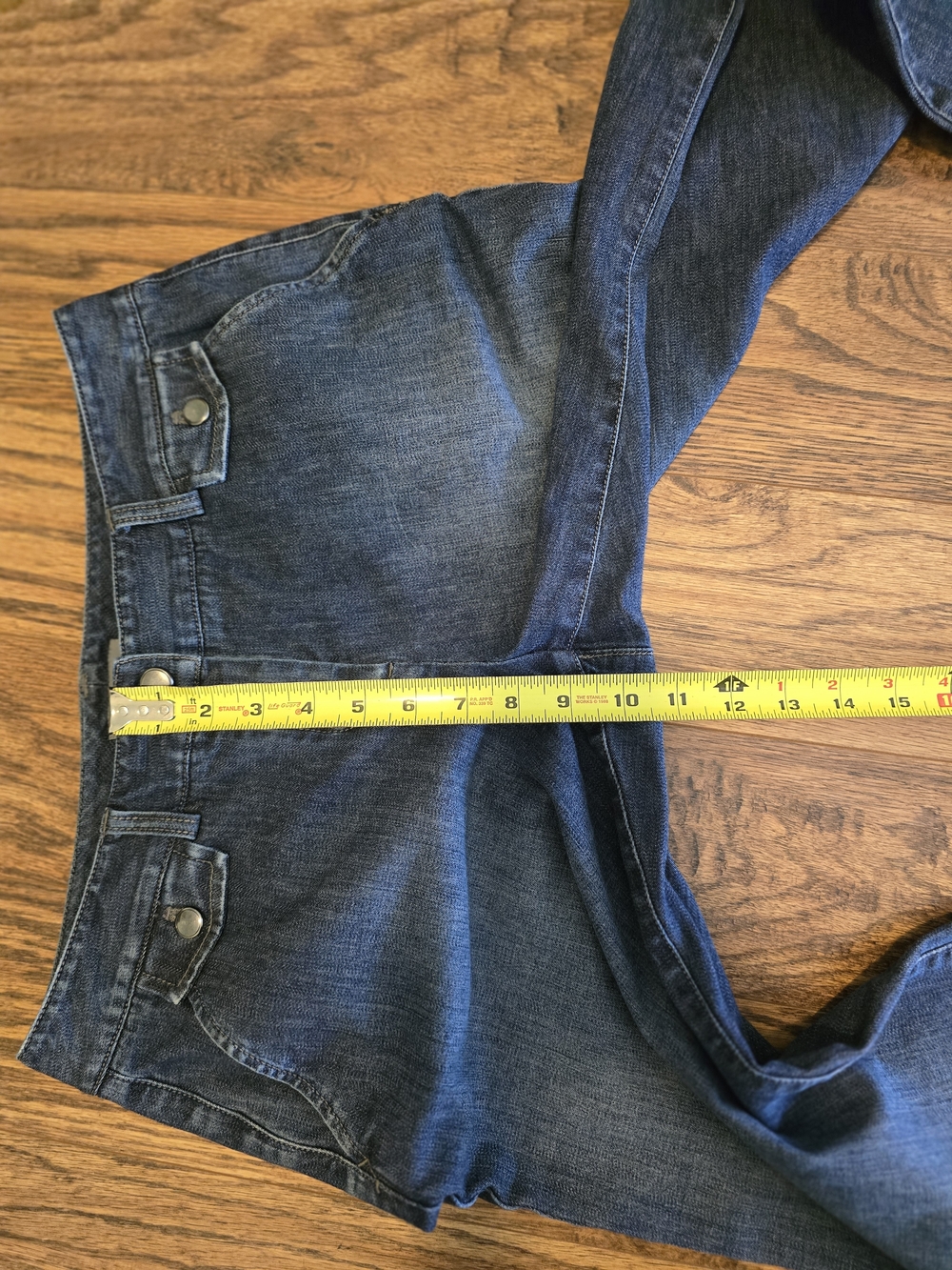 Ann Taylor Wide Leg Ankle Jeans EUC - Women's Size 8 - Picture 9 of 10